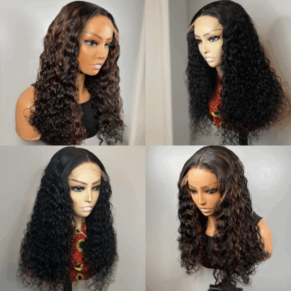 Wig Ayla - Burmese Curly Lace Closure Wig