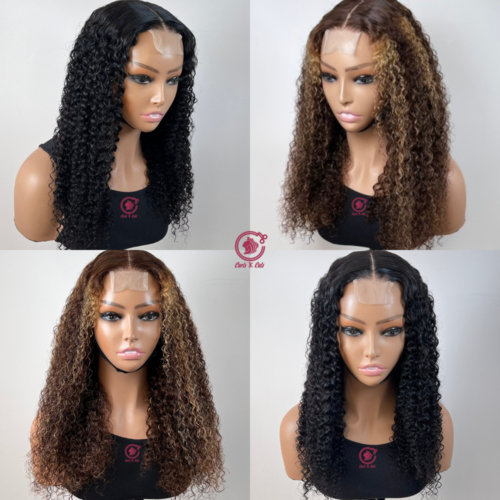 Wig Inna - Jerry Curly Lace Closure Wig